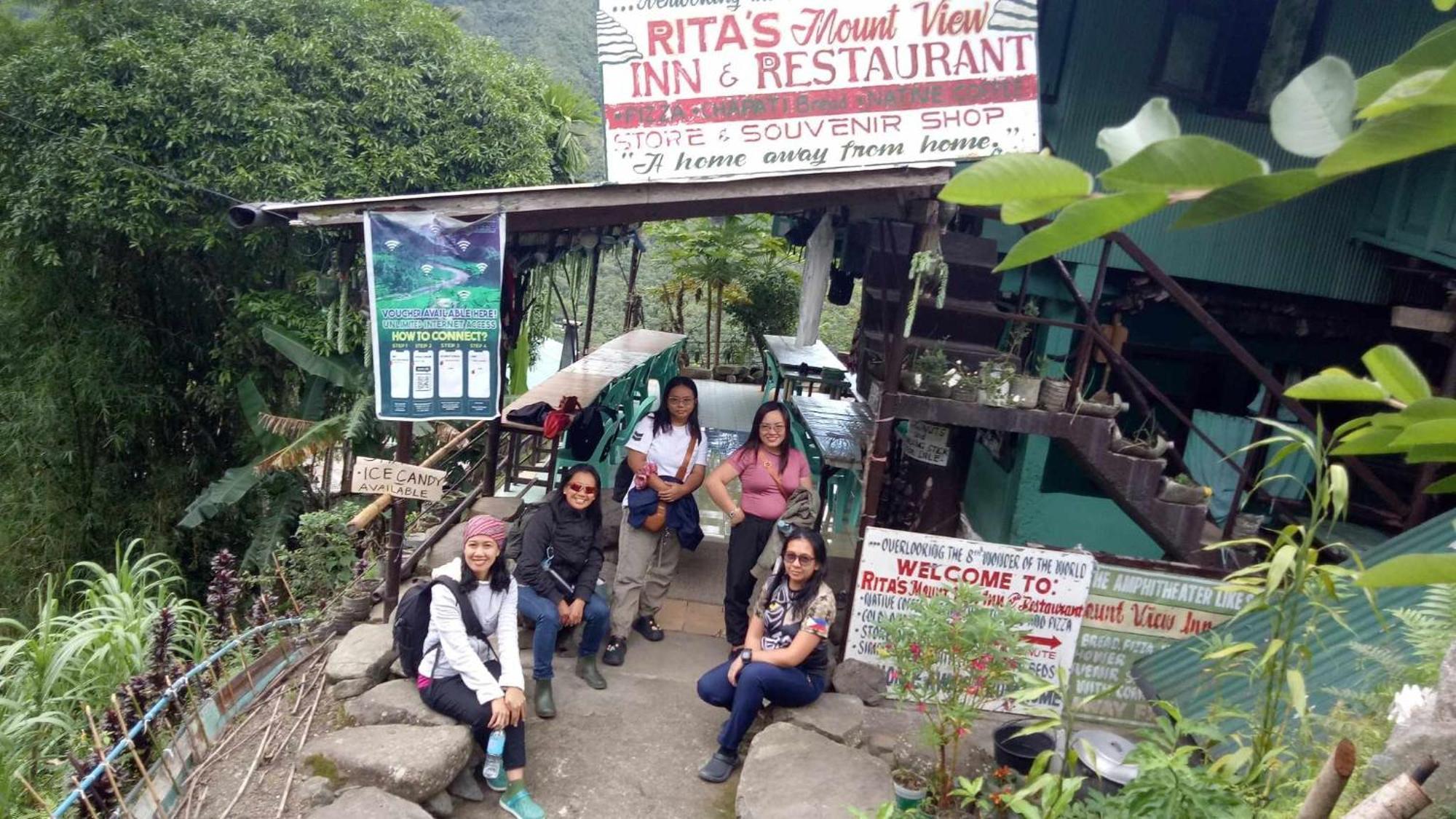Batad Rita'S Mount View Inn And Restaurant Banaue Exterior photo