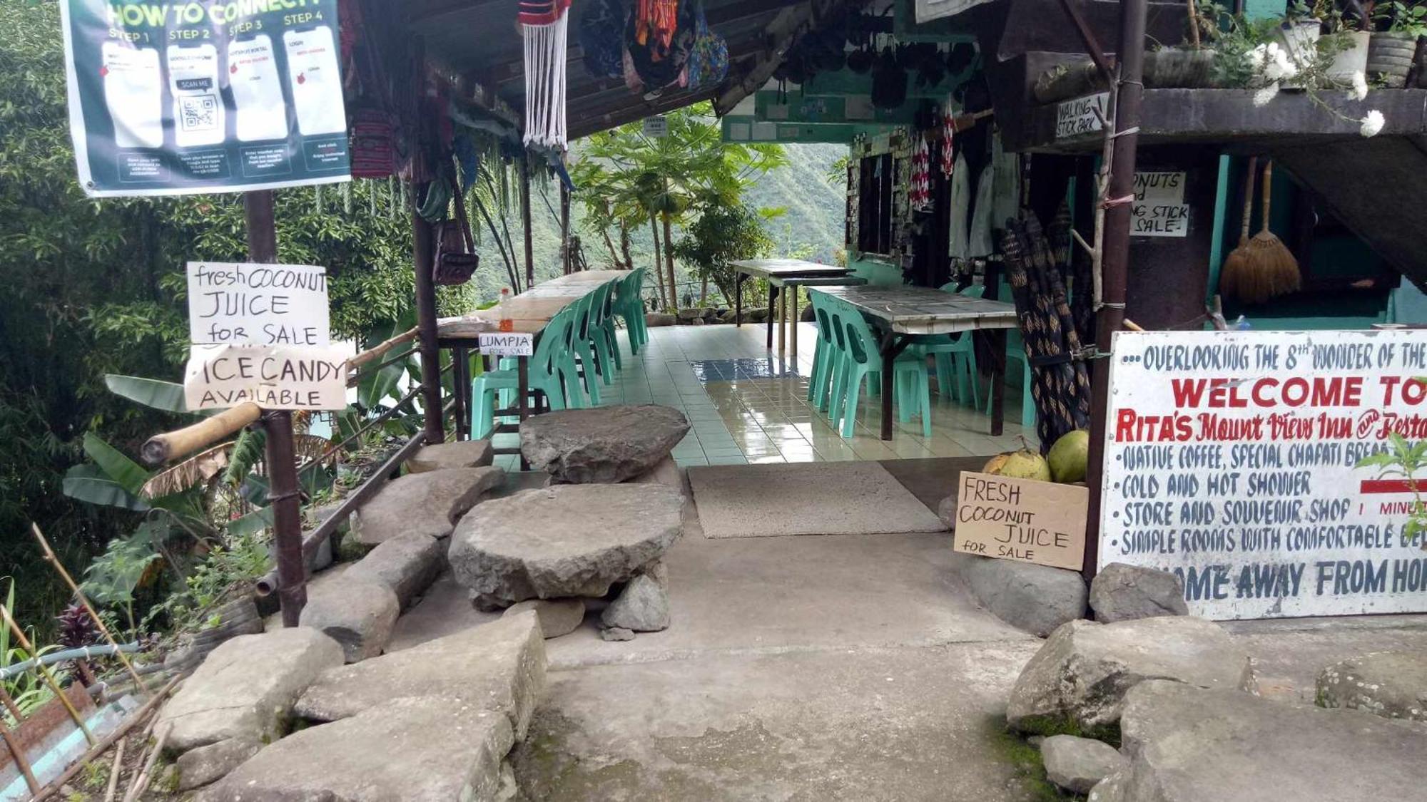 Batad Rita'S Mount View Inn And Restaurant Banaue Exterior photo
